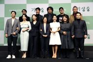 'Parasite' Cast And Crew Hold Press Conference In Seoul - Source: Getty